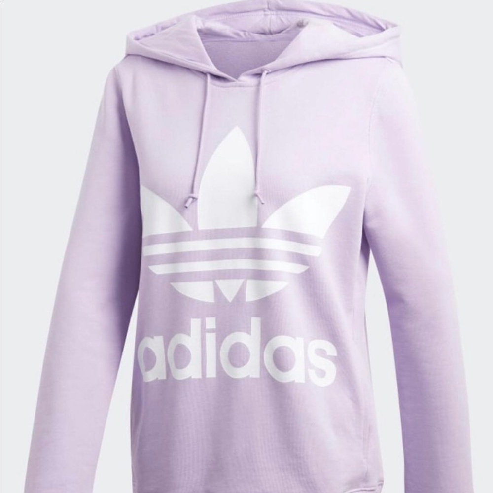 EUC Lilac adidas Hoodie